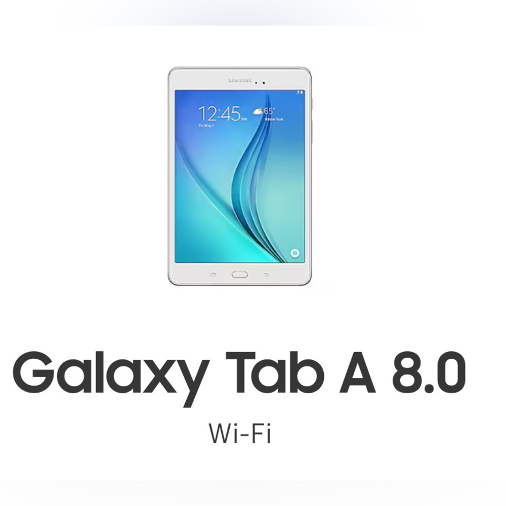 Samsung Galaxy Tablet - White